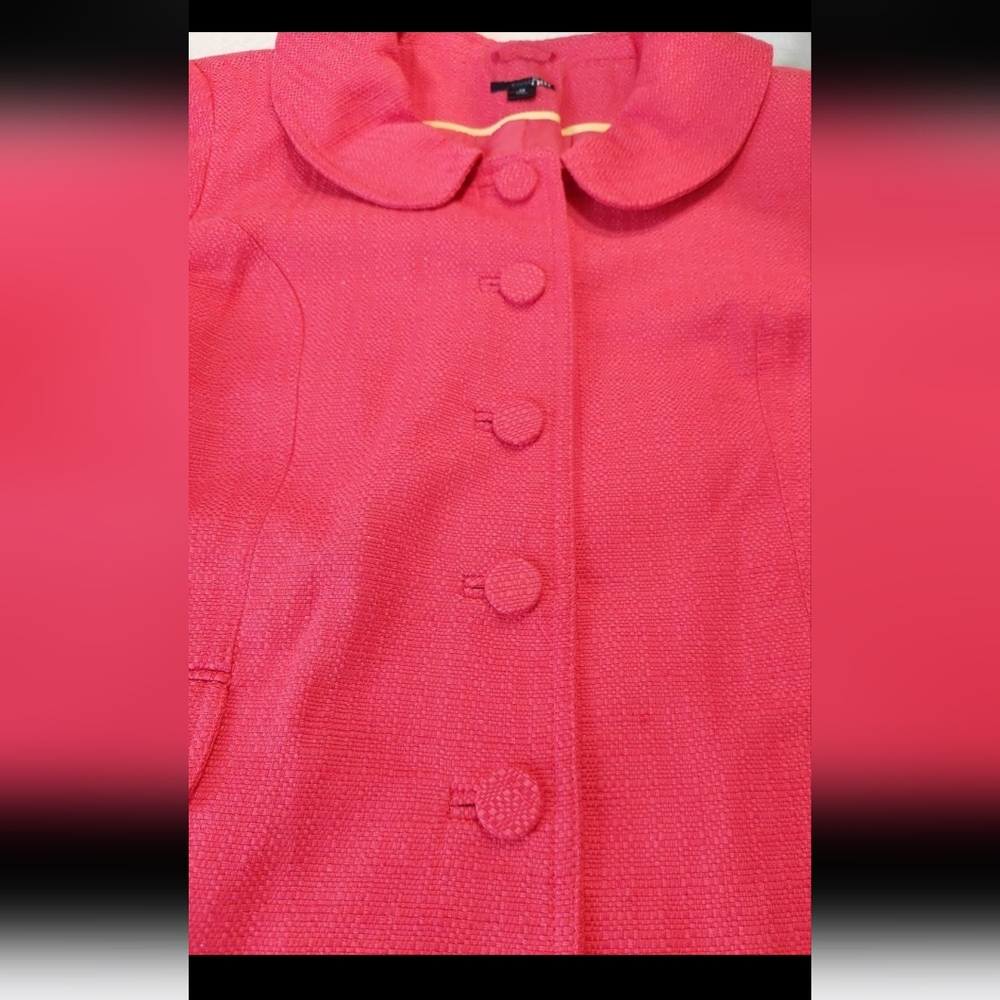 East Fifth Coral Blazer Womans Sz Medium - Picture 2 of 6